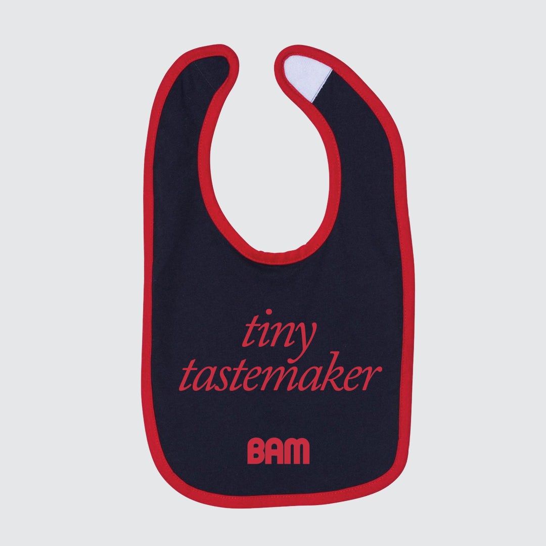 BAM Baby Bib - Tiny Tastemaker