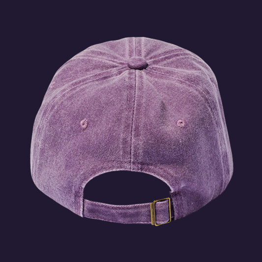 BAM Embroidered Limited Edition Retro Logo Cap - Lilac Purple
