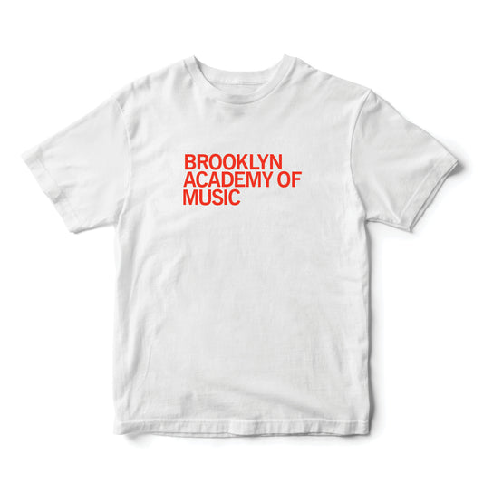 Brooklyn Academy of Music T-Shirt - White/Red